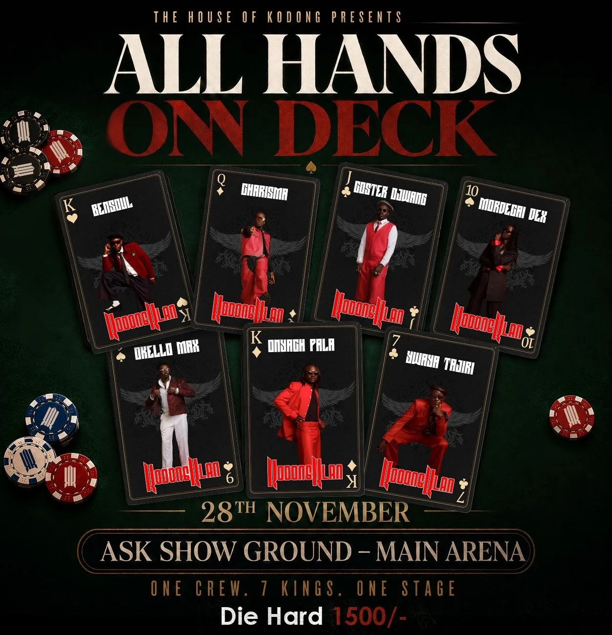 ALL HANDS ON DECK