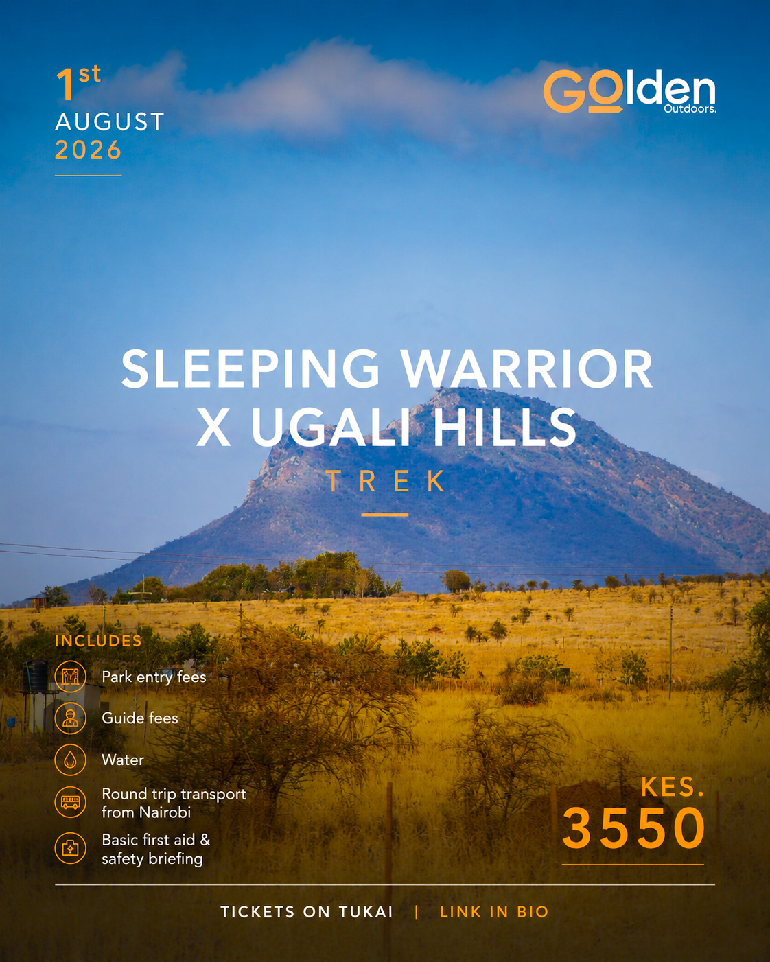 SLEEPING WARRIOR X UGALI HILLS TREK